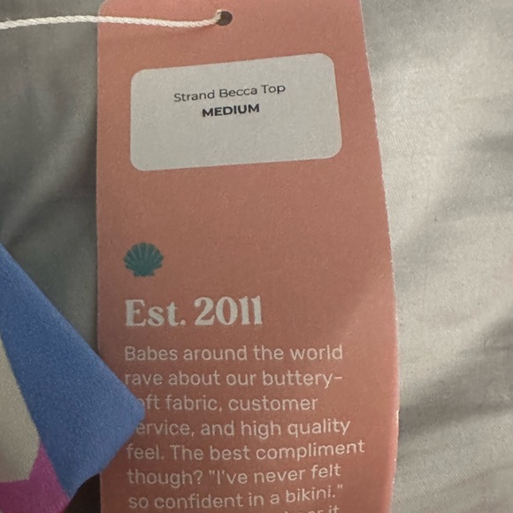 Midori Bikini Top size M strand Becca - Picture 2 of 3